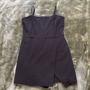 Black tank top romper
